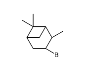 [(1R,2S,3R,5R)-2,6,6-三甲基双环[3.1.1]庚-3-基]硼烷 结构式
