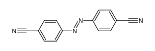 4,4'-((E)-1,2-二氮烯二基)二苯甲腈 结构式