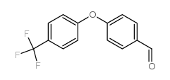 4-(4-三氟甲基苯氧基)苯甲醛 结构式