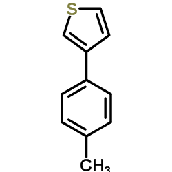 3-(4-甲基苯基)噻吩 结构式