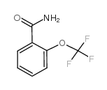 2-(三氟甲氧基)苯甲酰胺 结构式