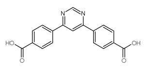 3,5-二(4-羧基苯基)吡啶 结构式