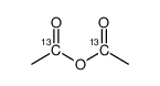 乙酸酐-1,1'-13C2 结构式