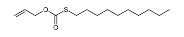 Carbonothioic acid, S-decyl O-2-propenyl ester (9CI) 结构式