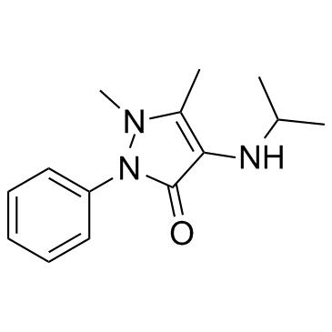 异丙氨基比林 结构式