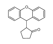 2-(9H-占吨-9-基)环戊酮 结构式