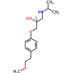 (R)-美托洛尔 结构式