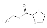 1,3-二硫烷-2-甲酸乙酯 结构式