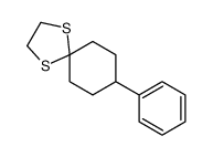 8-苯基-1,4-二硫杂螺[4.5]癸烷 结构式