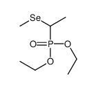 Phosphonic acid, [1-(methylseleno)ethyl]-, diethyl ester 结构式