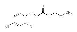 2,4-D-丙酯 结构式