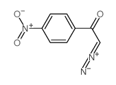 2-重氮-1-(4-硝基苯基)乙酮 结构式