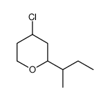 4-氯四氢-2-(1-甲基丙基)-2H-吡喃 结构式