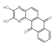 2,3-二羟基萘并[2,3-f]喹喔啉-7,12-二酮 结构式