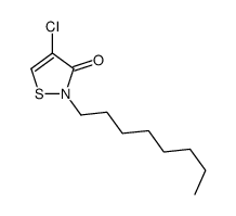 4-氯-2-辛基-3(2H)异噻唑酮 结构式