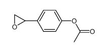 Phenol, 4-(2-oxiranyl)-, 1-acetate 结构式