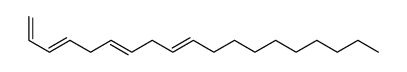 (Z,Z,Z)-1,3,6,9-Nonadecatetraene 结构式