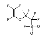 全氟(3-氧杂戊-4-烯)磺酰氟 结构式