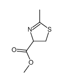 2-甲基-4,5-二氢-1,3-噻唑-4-羧酸甲酯 结构式