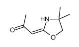 1-(4,5-二氢-4,4-二甲基-2-恶唑基)-1-丙烯-2-醇 结构式