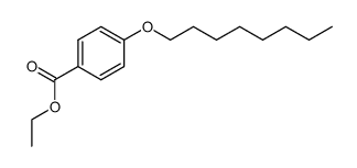 4-辛氧基苯甲酸乙酯 结构式