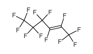 (2E)-1,1,1,2,3,4,4,5,5,6,6,6-十二氟-2-己烯 结构式