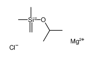 Magnesium, chloro[[dimethyl(1-methylethoxy)silyl]methyl]- 结构式