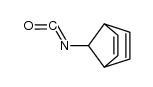 7-异氰酸根合双环[2.2.1]庚-2,5-二烯 结构式
