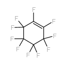 Cyclohexene, decafluoro- 结构式