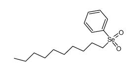 癸基硒酰基苯 结构式