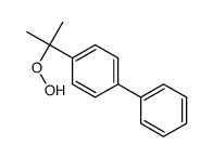 1-(4-联苯基)-1-甲基乙基过氧化氢 结构式