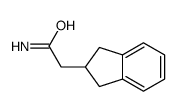 2,3-二氢-1H-茚-2-乙酰胺 结构式