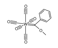 五羰基(甲氧基苯基卡宾)钨(0) 结构式