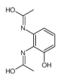N,N'-(3-羟基-1,2-亚苯基)二乙酰胺 结构式