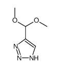 5-(二甲氧基甲基)-1H-1,2,3-三氮唑 结构式