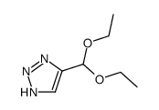 1H-1,2,3-Triazole, 5-(diethoxymethyl)- 结构式