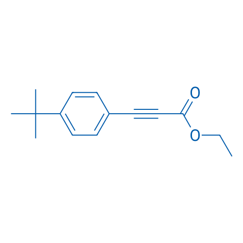 ETHYL 3-(4-TERT-BUTYLPHENYL)PROPIOLATE 结构式
