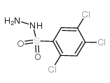 2,4,5-三氯苯磺酰肼 结构式