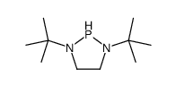 1,3-二叔丁基-1,3,2-二氮磷杂环戊烷 结构式