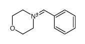 4-苯亚甲基吗啉鎓 结构式