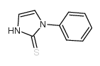 1-苯基咪唑啉-2-硫酮 结构式