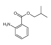 2-氨基苯甲酸异丁酯 结构式
