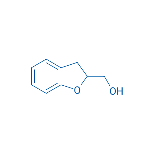2,3-二氢苯并呋喃-2-甲醇 结构式