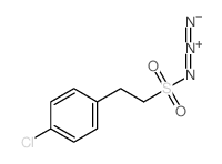 4-氯苯乙烷磺酰叠氮 结构式