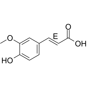 反式阿魏酸 结构式