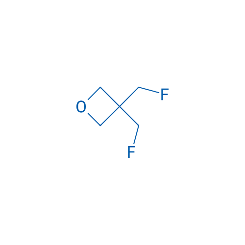 3,3-双氟甲基-1-氧杂环丁烷 结构式