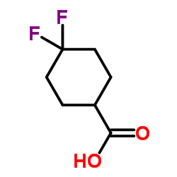4,4-二氟环己甲酸 结构式