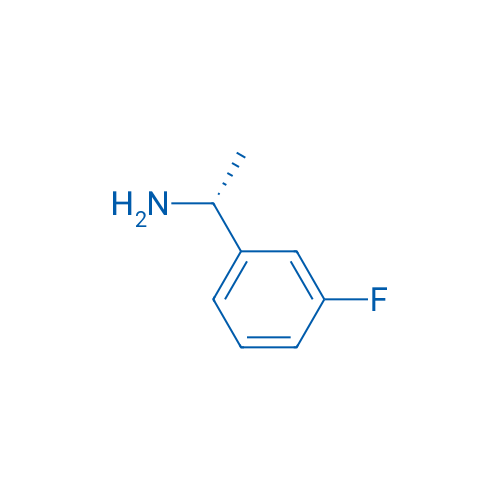 (R)-1-(3-氟苯基)乙胺 结构式