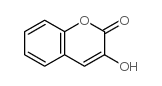 3-羟基香豆素 结构式