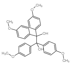 1,1,2,2-四(4-甲氧苯基)-1,2-乙二醇 结构式